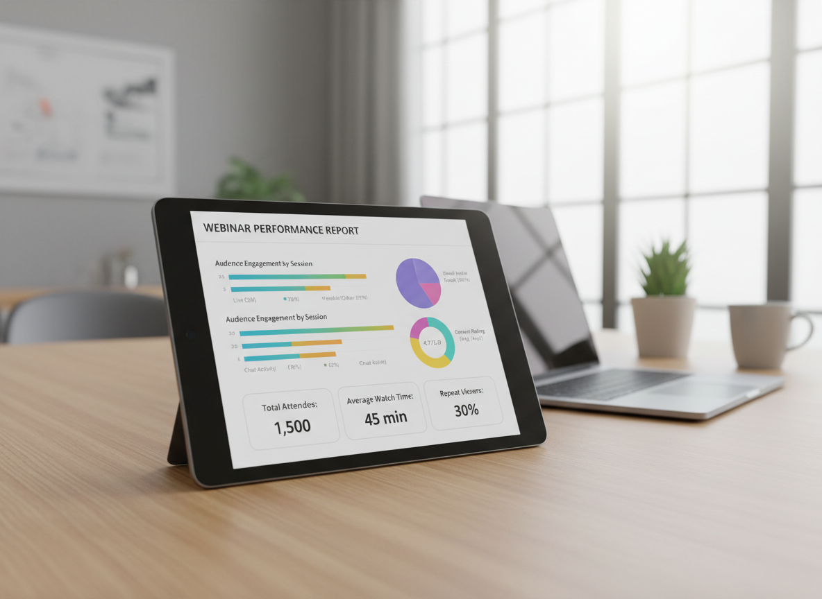 Performance report on tablet
